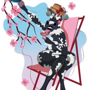 Illustration - Margot et le Printemps