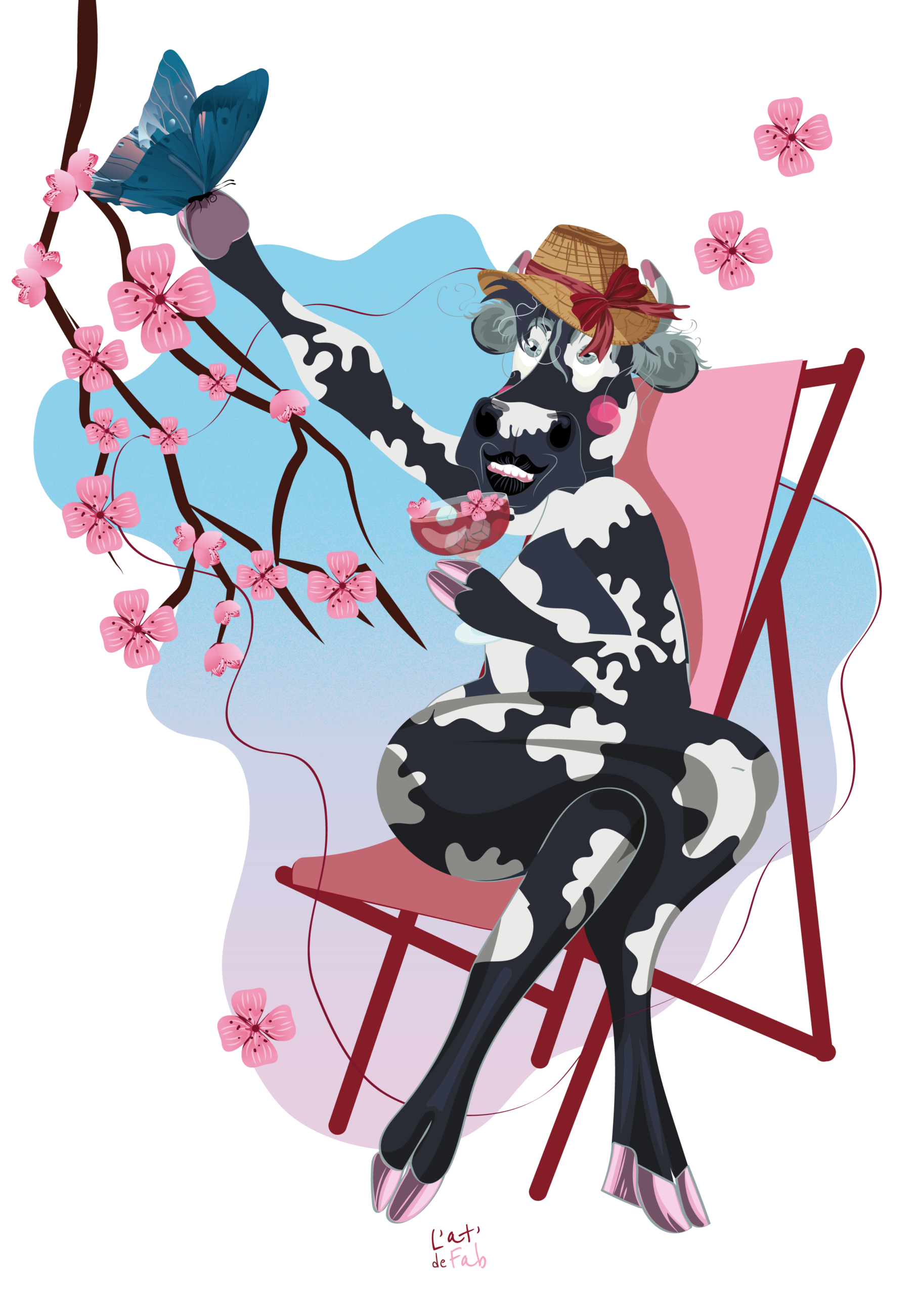 Illustration - Margot et le Printemps
