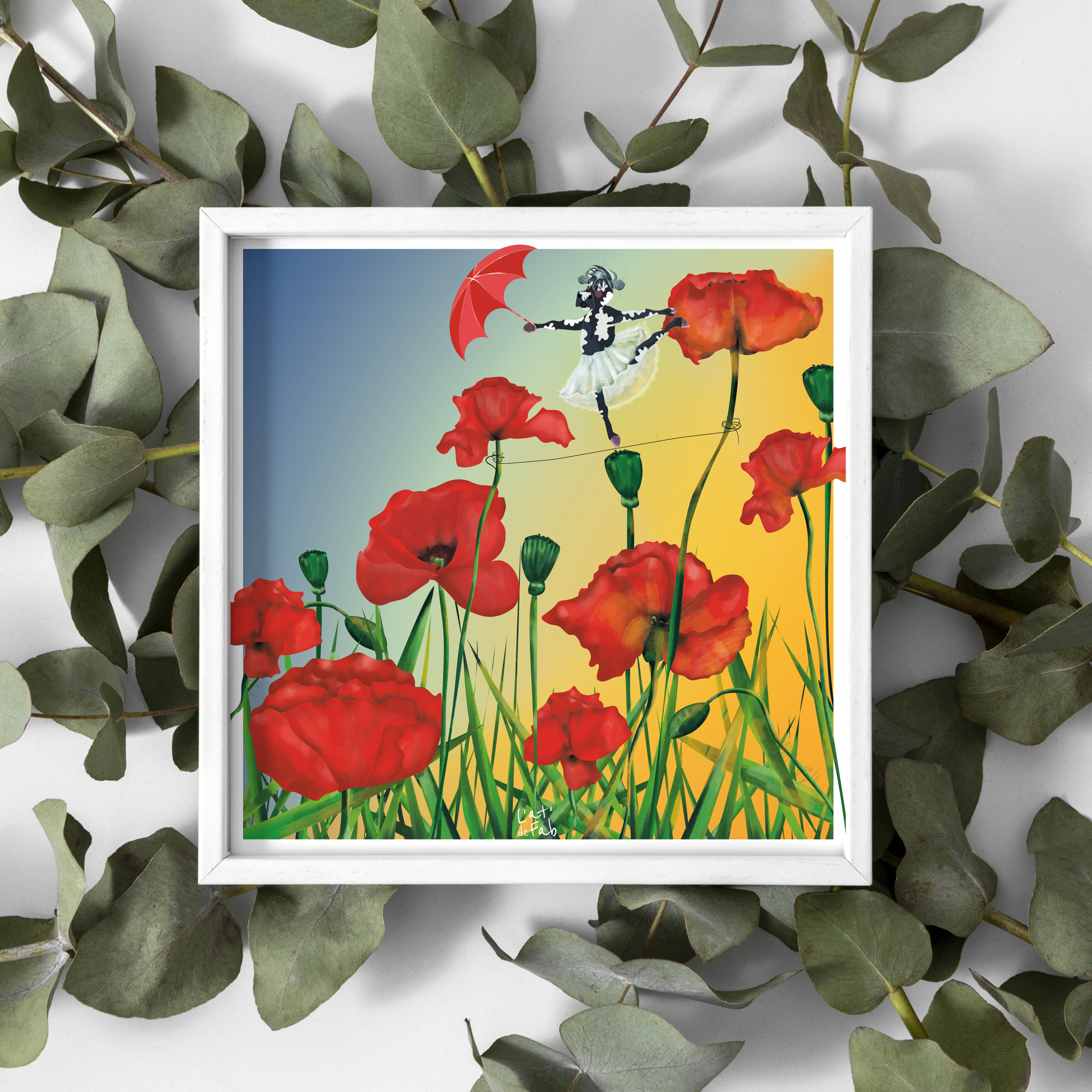 Illustration - Coquelicots et légèreté – Image 2