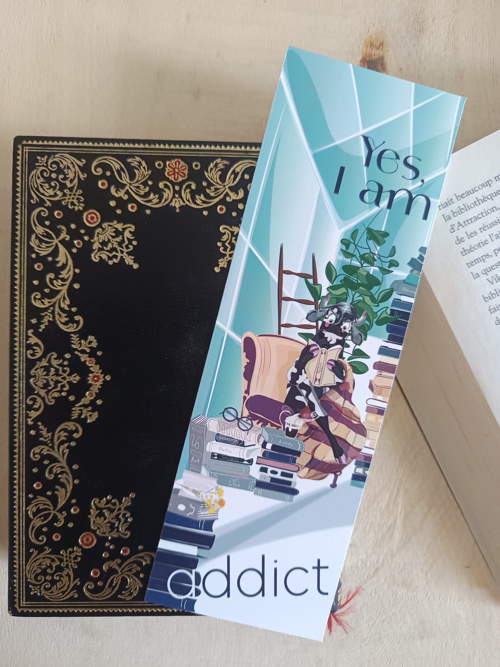 Marque-pages Yes, I am addict – Image 2